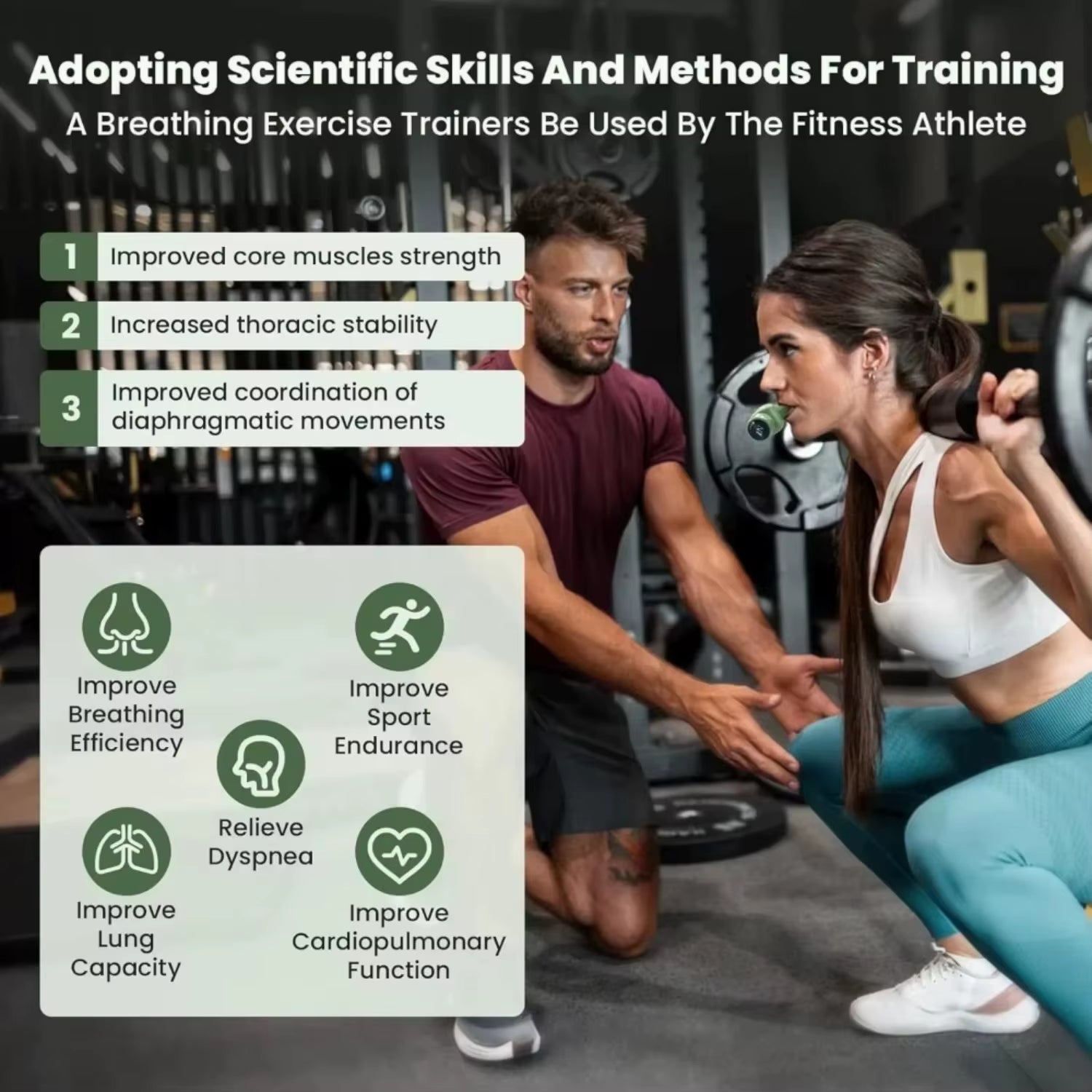 Portable Lung Trainer for Peak Performance Breathing