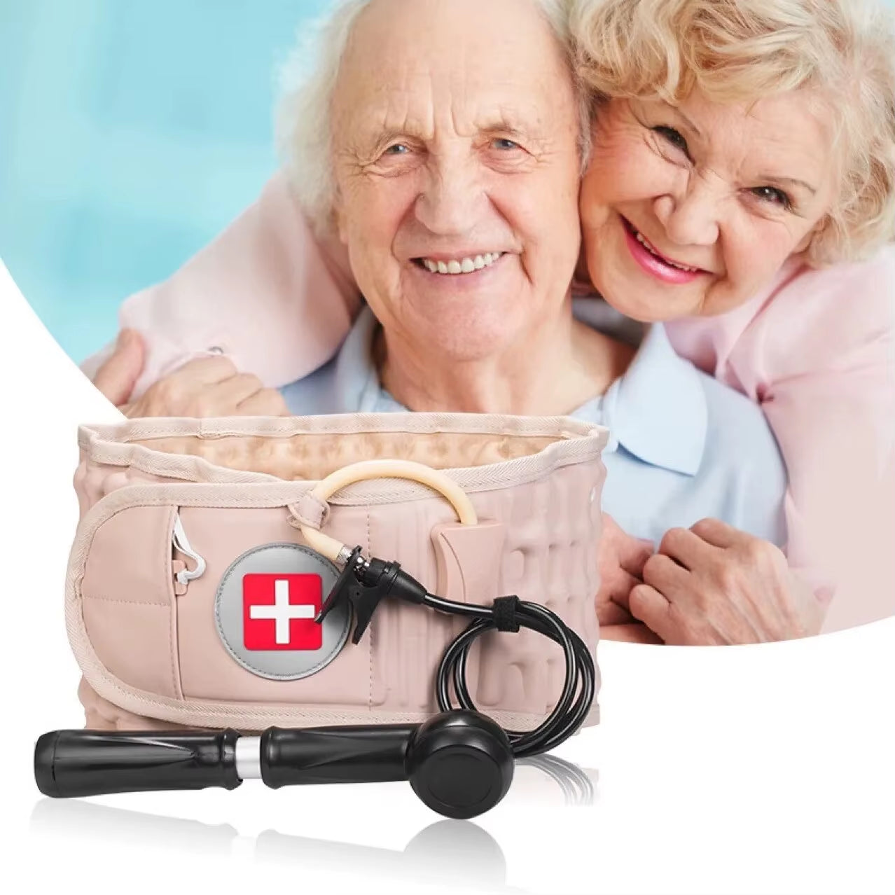 SpineAir Pro™ Inflatable Back Support Belt – Instant Relief, Total Support